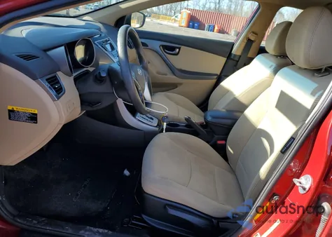 2012 Hyundai Elantra Gls z USA, uszkodzony, nr VIN KMHDH4AE8CU392116